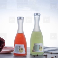 Long Neck Bottle for Coffee Juice Drinks, Glass Bottle, Multipurpose Packaging 375ML