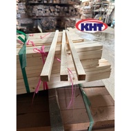 Wood Pine 19x19mm | Length 2 Feet | Ready to Use