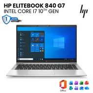 HP ELITEBOOK 840 G7 | 14" FHD DISPLAY| INTEL CORE I7 10TH GEN PROCESSOR | 32GB RAM 512GB SSD STORAGE