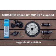 SHIMANO DEORE XT M8100 1x12SPEED GROUPSET (NO BRAKE, NO ROTOR, NO CRANKSET, NO BOTTOM BRACKET)