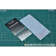 MAD S42 1/144 RG GOD GUNDAM GOD GUNDAM Detail Etching Sheet Water Sticker GUNDAM Modification Parts