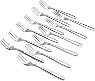 Ggbin 12-Piece Tasting Forks, 6 Inch Stainless Steel 3-Tine Forks