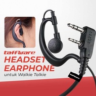 JM20 Headset HT Handy Talkie Earphone untuk Walkie Talkie - Taffware