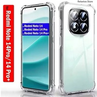Shockproof Clear Case For Xiaomi Redmi Note 14 Pro Plus Note14 Note14pro Note14proplus
