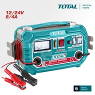 TOTAL Battery Charger Suitable to Charge Car Battery With IP20 Protection Rating (12V/24V) TBC1601