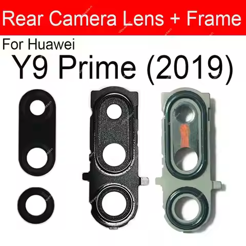 Rear Camera Lens Cover For Huawei Y9 Prime 2019 STK-L21 L22 LX3 Back Camera Lens Glass and Frame Cov