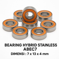 Bearing Hybrid SS MR 137 - 20S ABEC7 Stainless 7x13x4