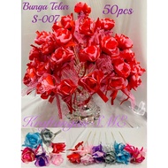 Bunga Telur S-007/ Bunga Telur Rose/ Rose Kembang/ Bunga Telur Cantik/ 50pcs ⭐️Ready Stock⭐️