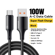 Essager 7A USB To  Type C  Cable For Xiaomi Samsung PD 5A Fast Charging Cable For Macbook iPad Pro T
