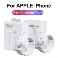 PD สาย USB สําหรับ Apple Phone 16 15 14 13 12 11 Pro Max Plus Fast Charging 1PCS USB TO LIGHT Charge