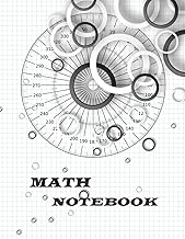 Math notebook with logarithms formulas: 100 grid pages in 21.59x27.94cm(8.5x11 inches) extra large f
