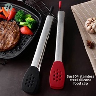 Steak Tongs Barbecue Tongs Silicone Food Tongs Barbecue Tongs Picnic Camping Food Tongs