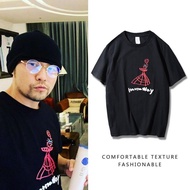 Jay Chou t-Shirt Street Wear Heatherway Graffiti World All the Way North In the Name Clothes Loose Clothes 5.7
