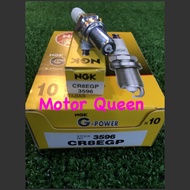 CR8EGP G POWER NGK SPARK PLUG 100% ORIGINAL NGK Y15ZR FZ150 R25 EGO-LC FI VS125 FX125 FX150 BELANG R