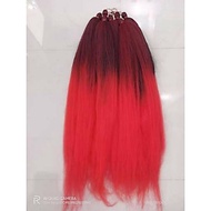 Pine Hair MixedOMBRE in 2 Colors, Size 90 Cm