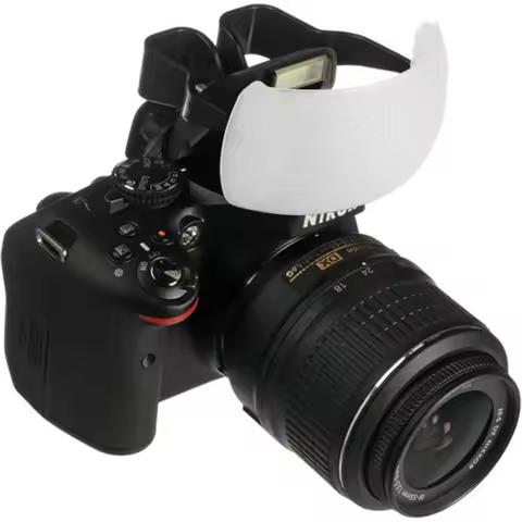 White Color Puffer Pop-Up Flash Soft Diffuser Cover Dome for Speedlite Canon Nikon Pentax Camera DSL