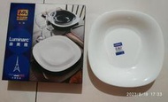 【股東會紀念品】新建  Luminarc 樂美雅 精美果盤 21cm 強化玻璃 盤子