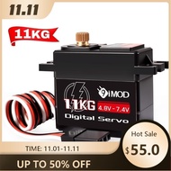 High Torque Digital Servo Metal Gear 11KG - 9IMOD Servo 4.8V-7.4V, High Speed for RC Car Steering, A