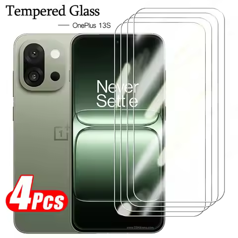 4Pcs 9H 2.5D Tempered Glass For OnePlus 13S 5G Clear Protective Film One Plus 1+ 13 S S13 Oneplus13S