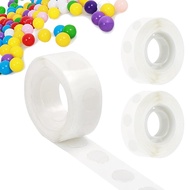 200pcs Balloon Glue Dots Double Sided Adhesive Dots Stickers Glue Points,Removable Balloon Sticky Do