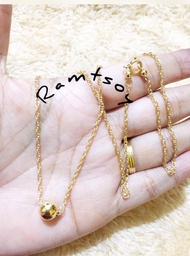 10k pure gold filled necklace