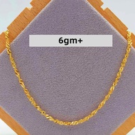 916 Gold Disco Chain (6gm+)