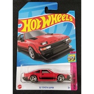 MERAH Hot WHEELS '82 TOYOTA SUPRA Red