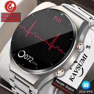 KAVSUMI Healthy Blood Sugar SmartWatch Men ECG+PPG Precise Body Temperature Heart Rate Monitor Smartwatch HRV Blood Pressure Watch 2024