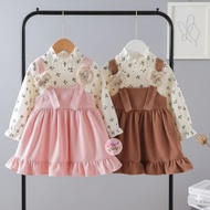 HEYBABY - DRESS BEAR COURDORAY EBV Girls' Dress im Baby Girl Dress 0-5 Years Baby Dress