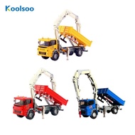 [bmcbftb] Grue Truck on Scale 1: 60, Toy, Valentine's Day Gifts, Engineering Car, Realistic Crane Mo