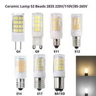 [220V/85-265 Wide Voltage Optional] LED Ceramic Light G4 G9 E14 E11 E12 E14 E17 BA15 Corn Light 5W