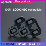 Bicycle Cleats Attachment Road Bike Attachment Durable Cycling Pedal Cleat for LOOK KEO SPD-SL SPD