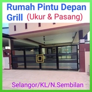 Grill Rumah Depan Pintu Besar