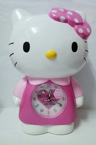 Hello Kitty 公仔造型 音樂鬧鐘 時鐘