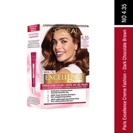 Loreal Paris Excellence Creme 4.35 - Dark Chocolate Brown