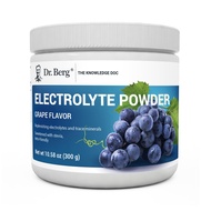 Exp:04/28 * Dr. Berg's Electrolyte Powder Grape Flavor (300g) Dr Berg