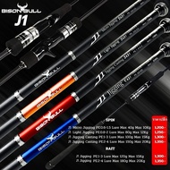 BISON BULL J1 คันตกปลาทะเล JIGGING NEW 2026 เบท PE 1-3 One