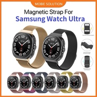 Strap for Samsung Galaxy Watch Ultra 47MM Metal Magnetic Loop Wrist Strap Samsung Watch Ultra 47mm 2
