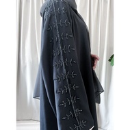 RAWDA abaya dubai jubah muslimah kaftan ironless jubah baju umrah labuh muslimah by LINARA ABAYA