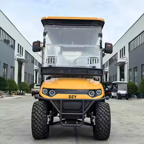Affordable 4-Person Golf Carts: Durable, Low Maintenance, Suitable for Golf Clubs & Residential Area