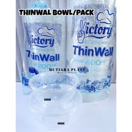 Food Container Box Thinwall Bowl 200ml - 400ml
