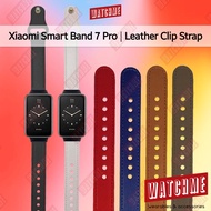 Xiaomi Smart Band 7 Pro (mi band 7 pro) Strap,  Leather Series Clip Design (6 Color Options)