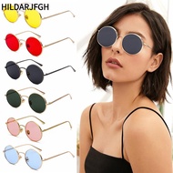 HILDARJFGH Steampunk Sunglasses Fashion Eyewear Circle Glasses Circle Glasses