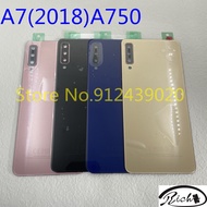 For SAMSUNG Galaxy A7 2018 A750 SM-A750F A750FN A750GN-DS Back Glass Cover Battery Rear Door Case Ho