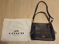 COACH 斜孭/單肩袋 Leather Shoulder Bag 側孭，斜孭，男/女用都得