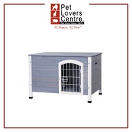 Trustie Log Cabin Pet House (Grey) (80x54.6x53.2cm)