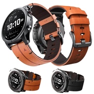 26MM 22MM Watch Strap For Garmin Fenix 7X 6X 5X 7XPro 6XPro Leather Band Fenix 7 6 5 7/6Pro Bracelet Watchband SmartWatch Straps
