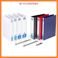 PVC Ring File/East File 2D Ring Binder/Fail Cincin PVC/File Filing/A4/25mm/40mm/50mm/65mm/80mm-1Pc