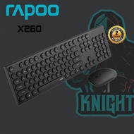 Rapoo X260 Wireless Optical Mouse & Keyboard