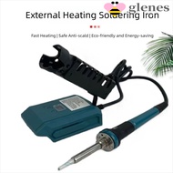 GLENES Portable Electric Soldering Iron, Fast Heating 936M Solder Tip Cordless Soldering Iron, 60W P